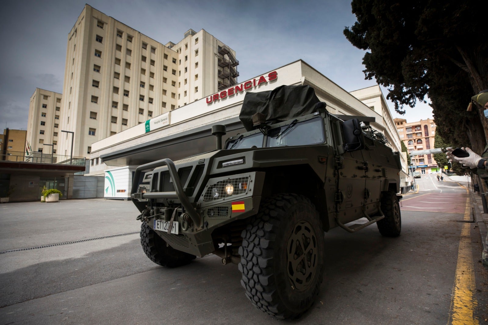 Siguen las imágenes de calles desiertas en la capital en pleno estado de alarma