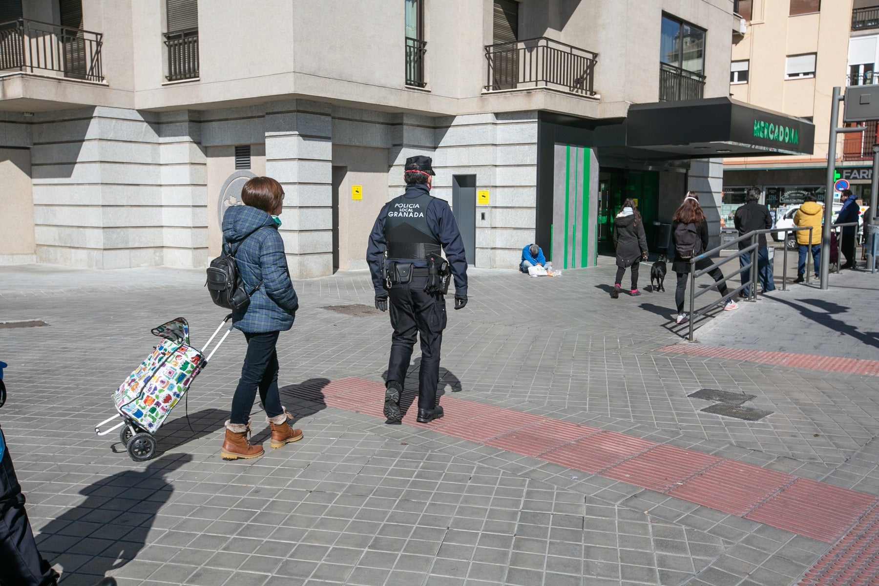 Así están las calles de la ciudad en otra jornada de cuarentena por la crisis del coronavirus