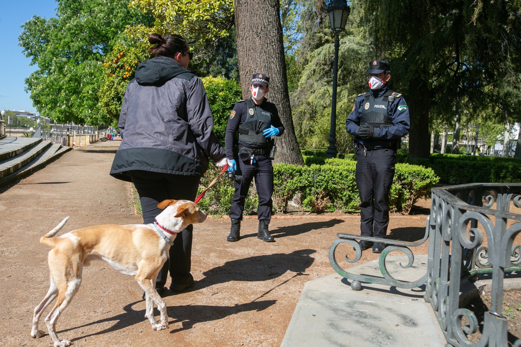 Así están las calles de la ciudad en otra jornada de cuarentena por la crisis del coronavirus