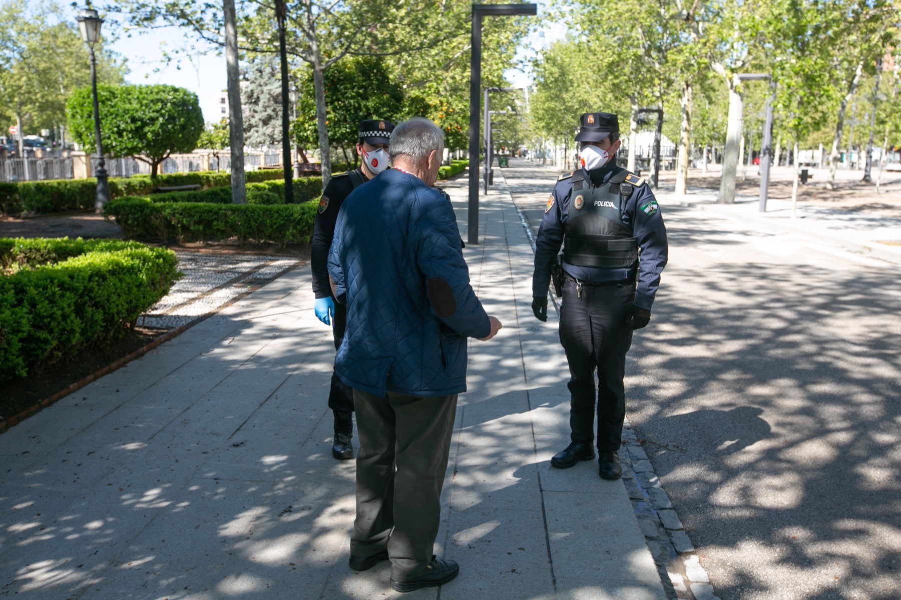 Así están las calles de la ciudad en otra jornada de cuarentena por la crisis del coronavirus