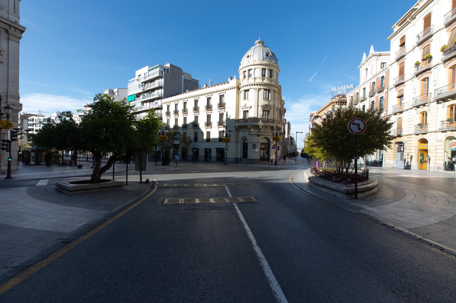 La ciudad vivie un nuevo fin de semana del estado de alarma