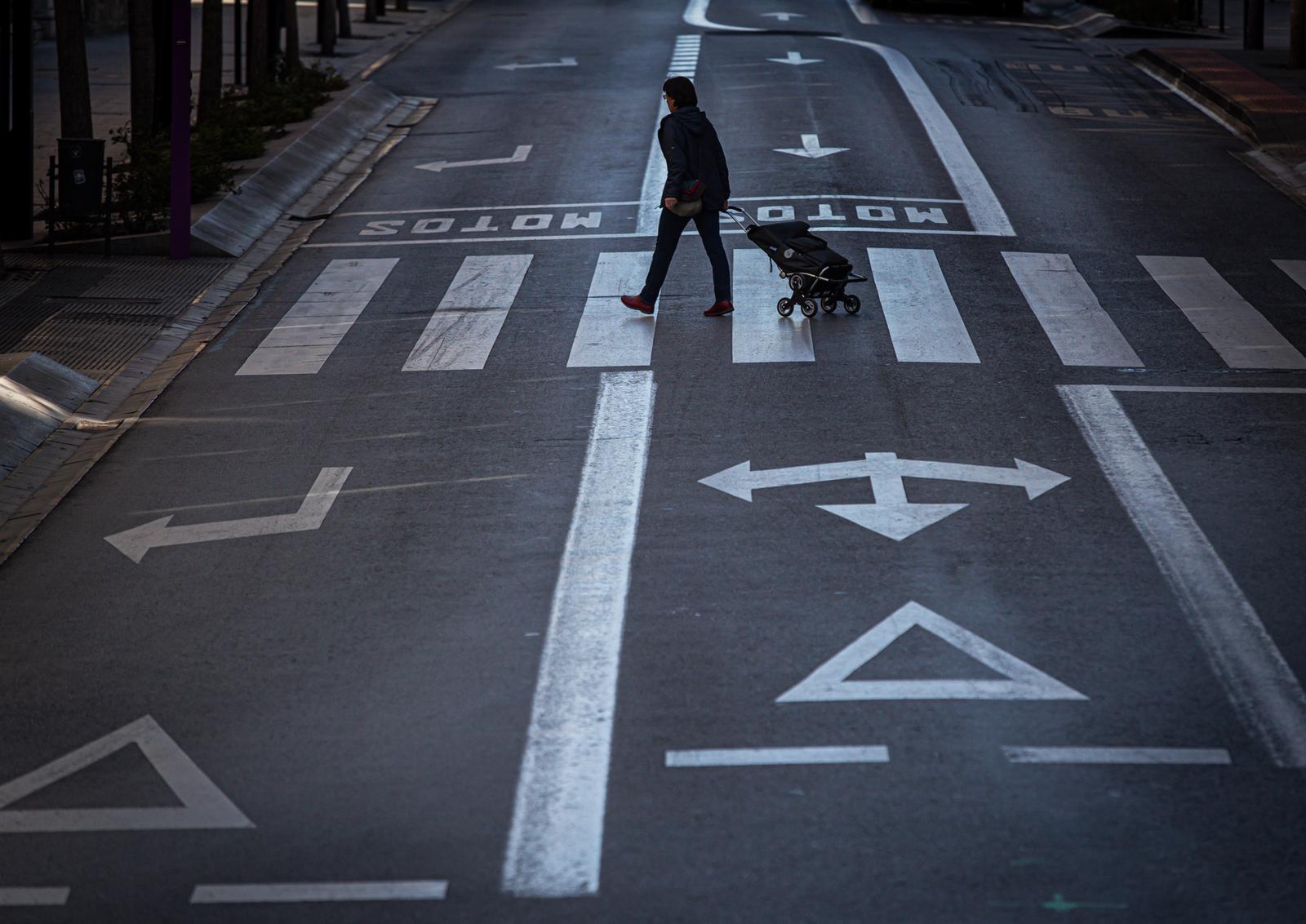 La ciudad vivie un nuevo fin de semana del estado de alarma