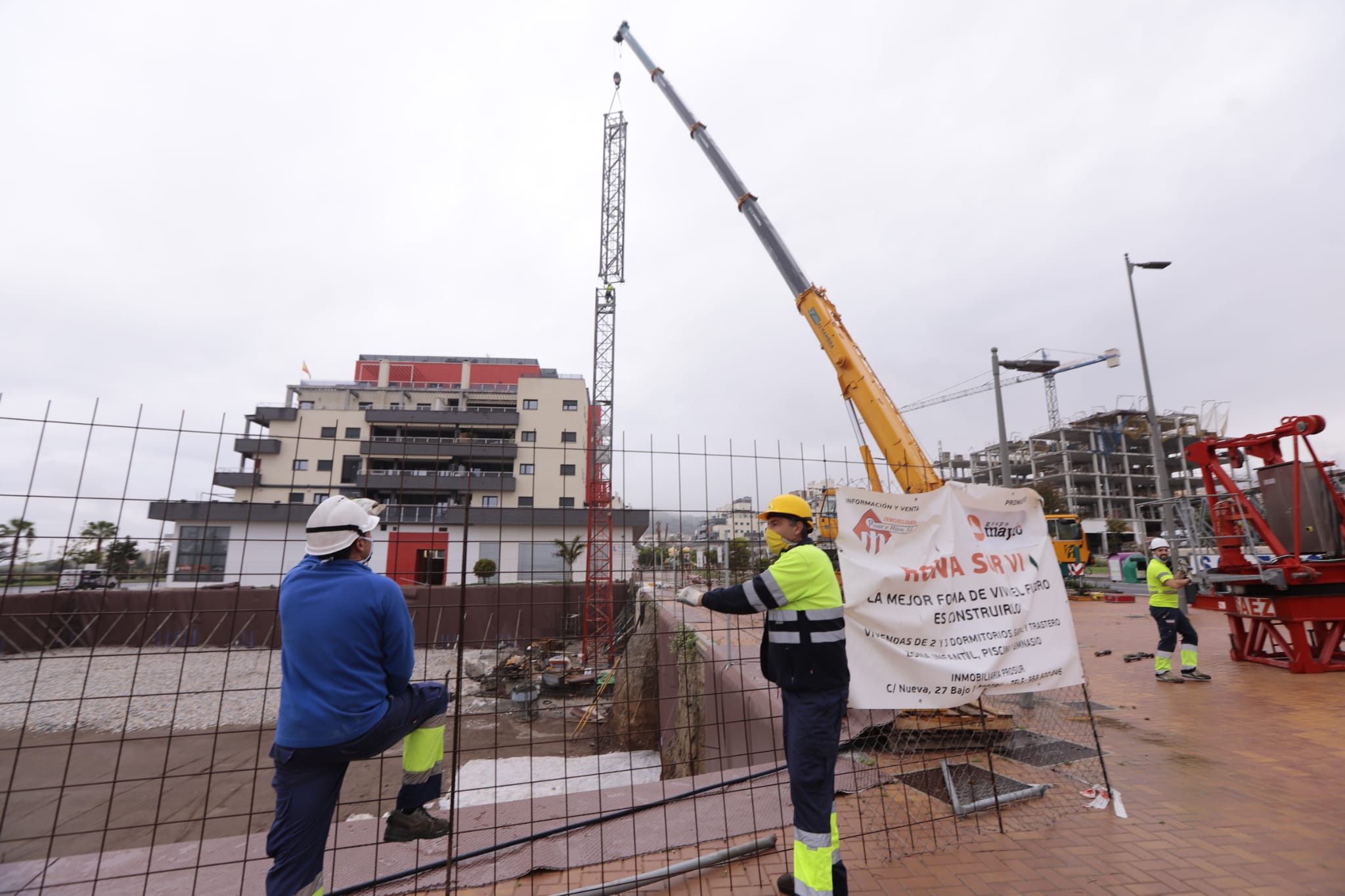 Así se está viviendo en las calles la vuelta al trabajo de construcción e industria