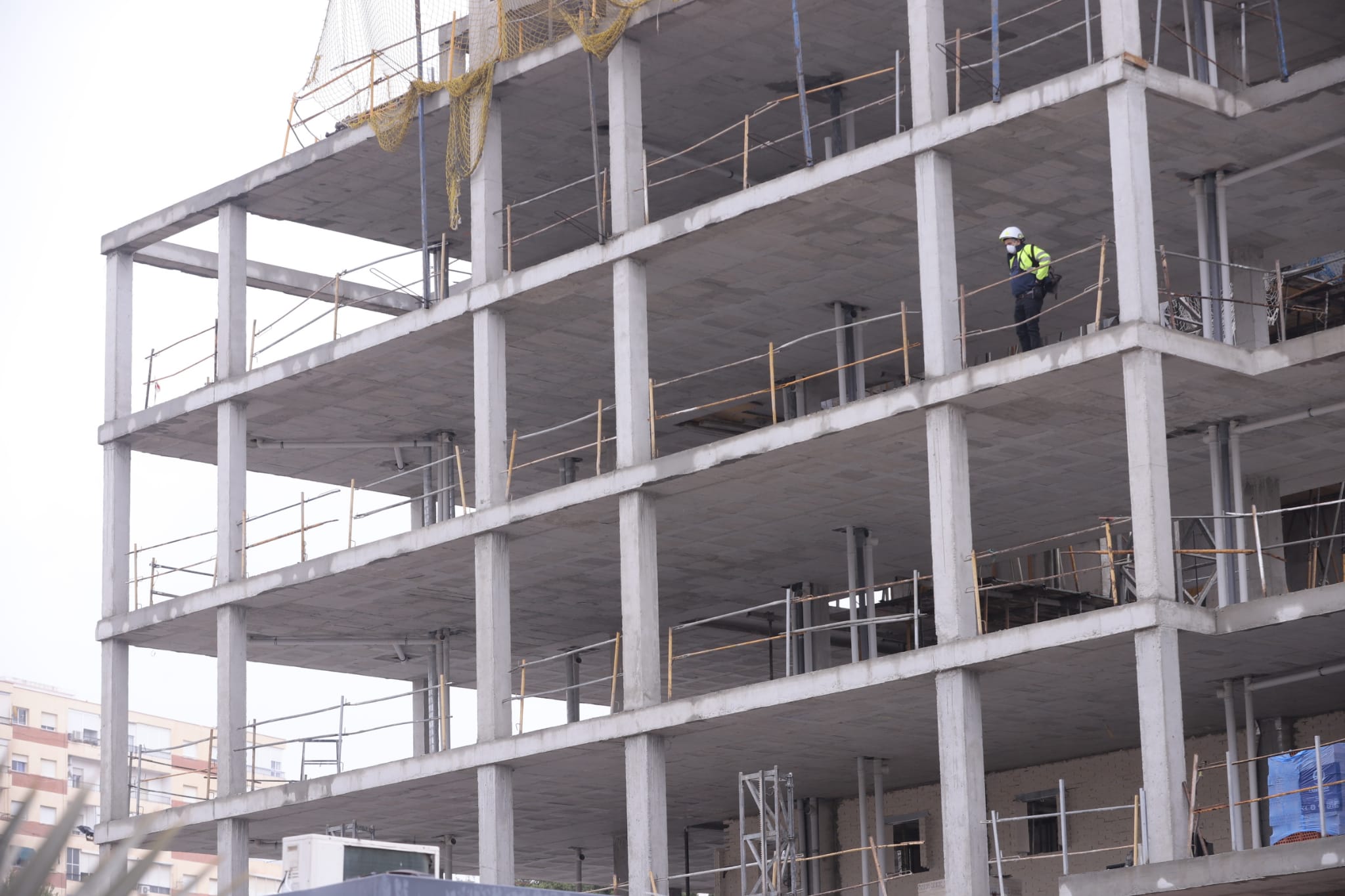 Así se está viviendo en las calles la vuelta al trabajo de construcción e industria