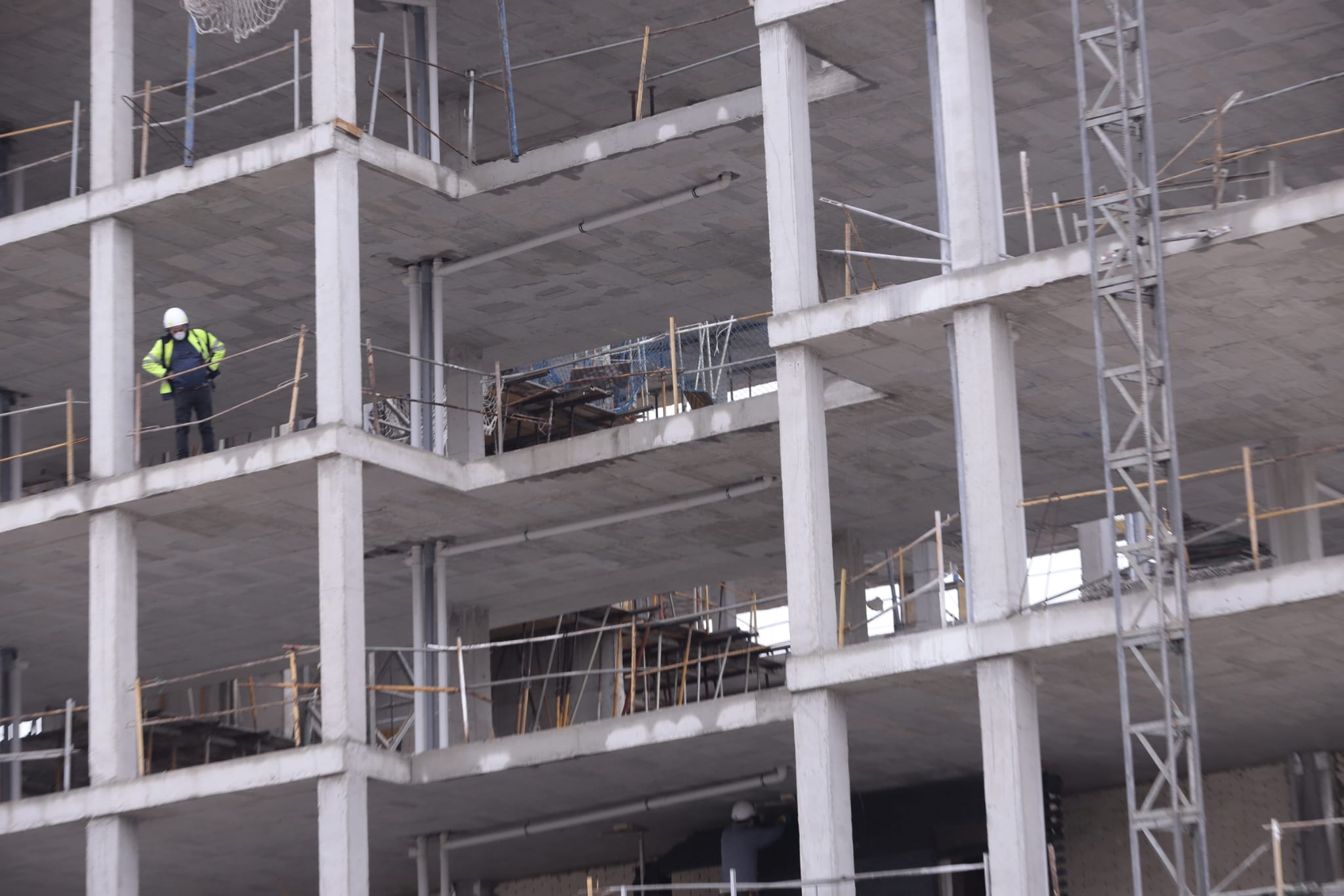 Así se está viviendo en las calles la vuelta al trabajo de construcción e industria