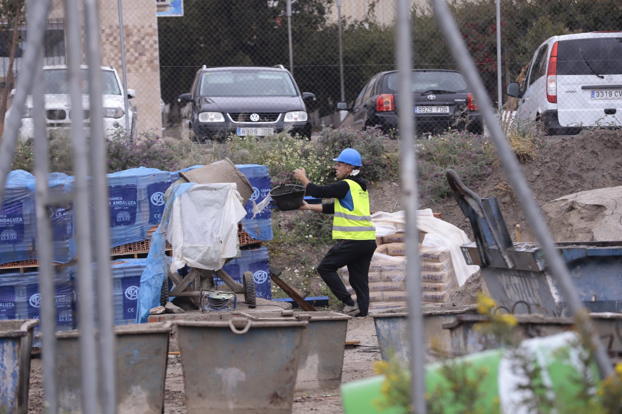 Así se está viviendo en las calles la vuelta al trabajo de construcción e industria