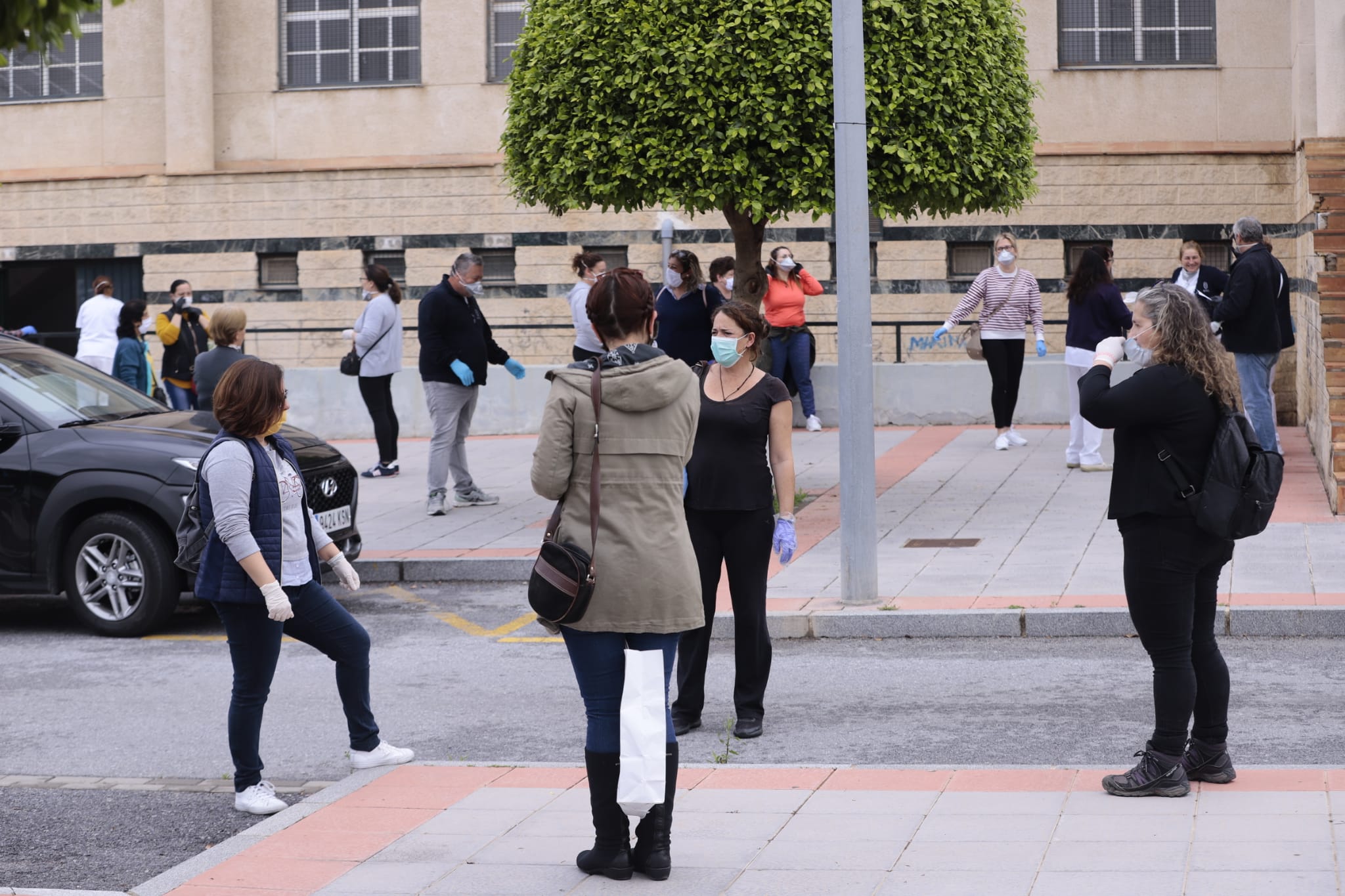 Así se está viviendo en las calles la vuelta al trabajo de construcción e industria