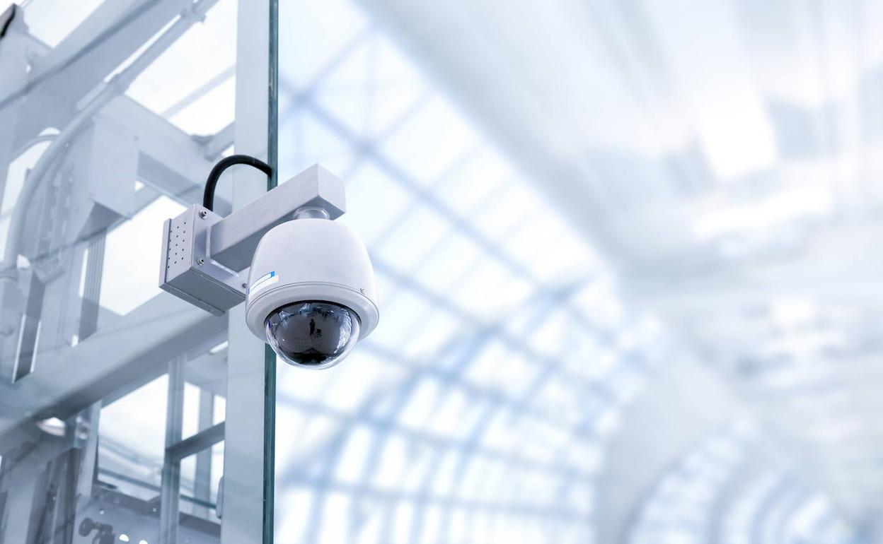 Cámara de seguridad. 