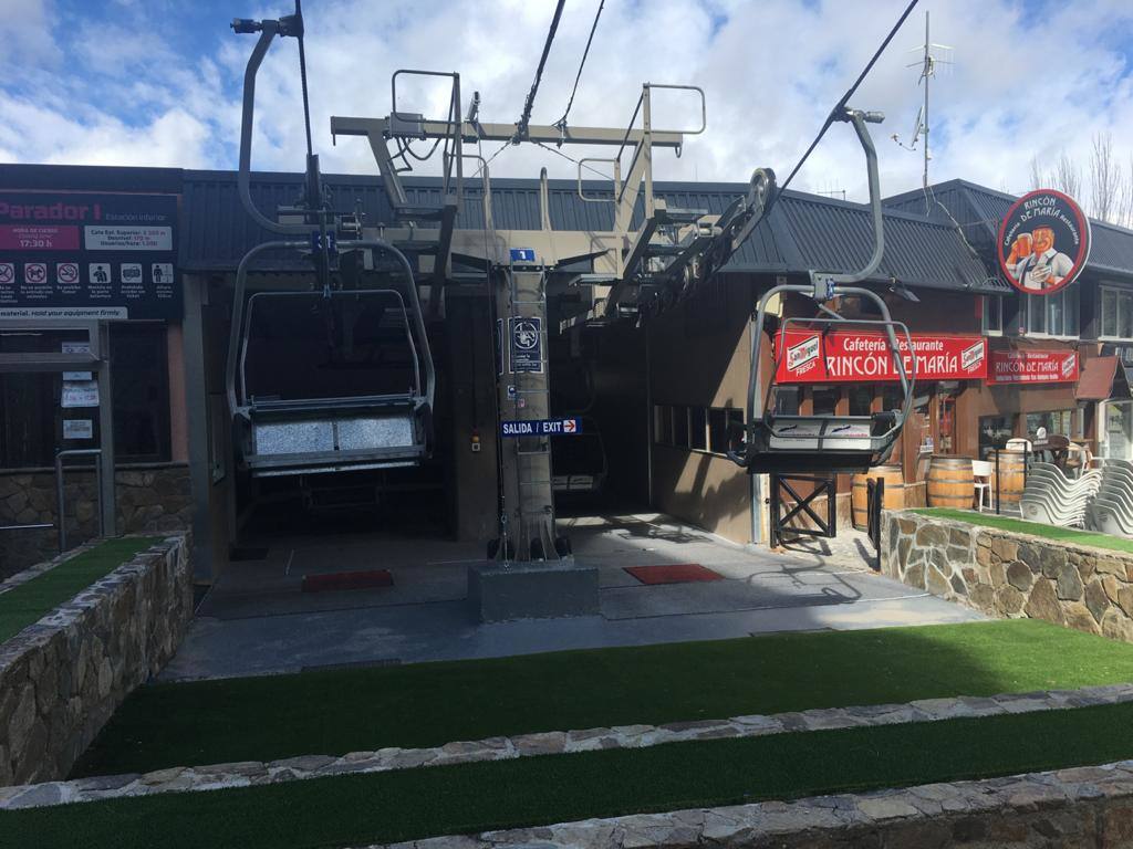 El aspecto de la zona dista mucho de ser el habitual. Sin embargo, ha recibido varios visitantes inesperados durante el estado de alarma