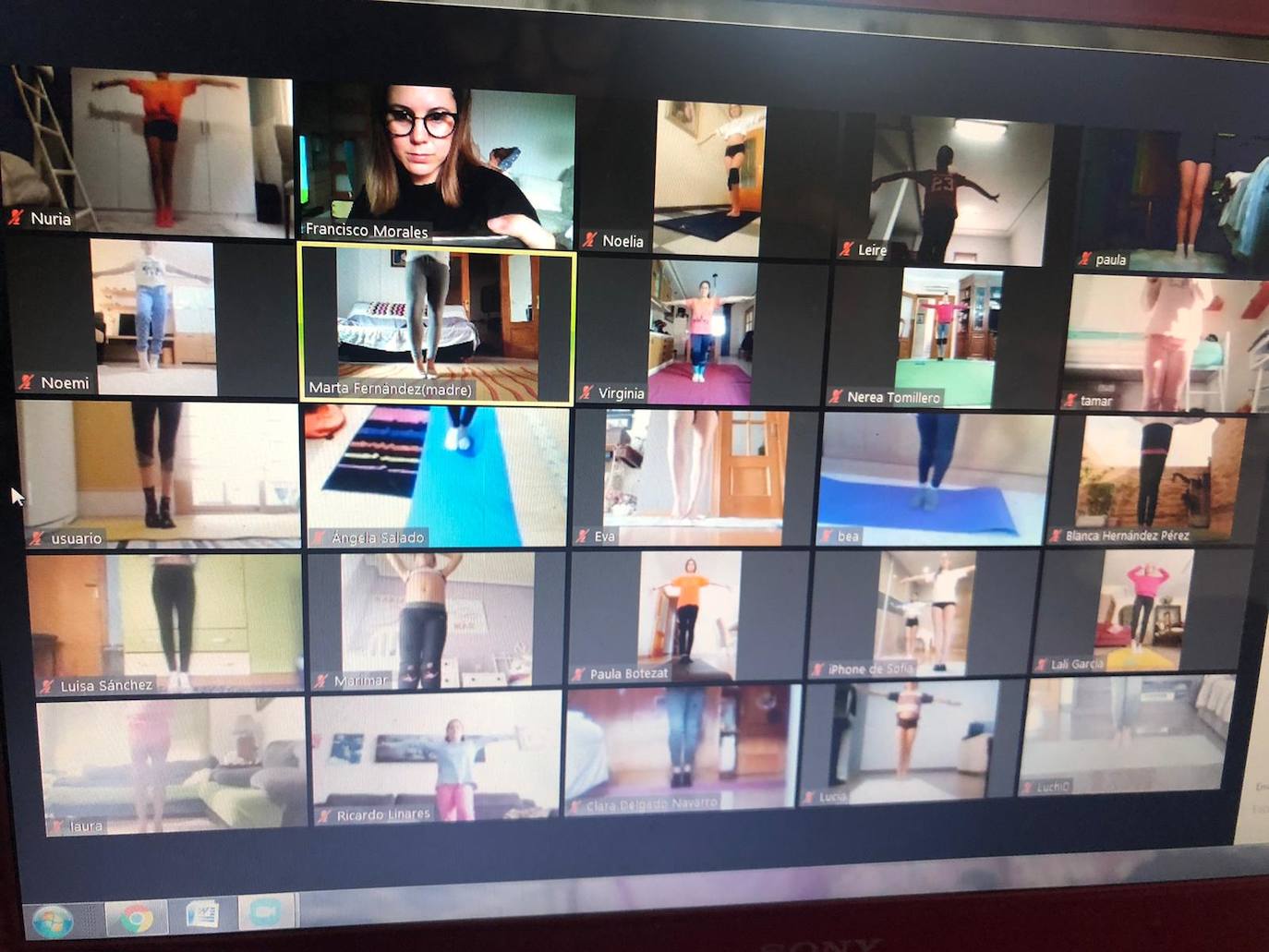 A través de la red es posible la celebración de actividades. 