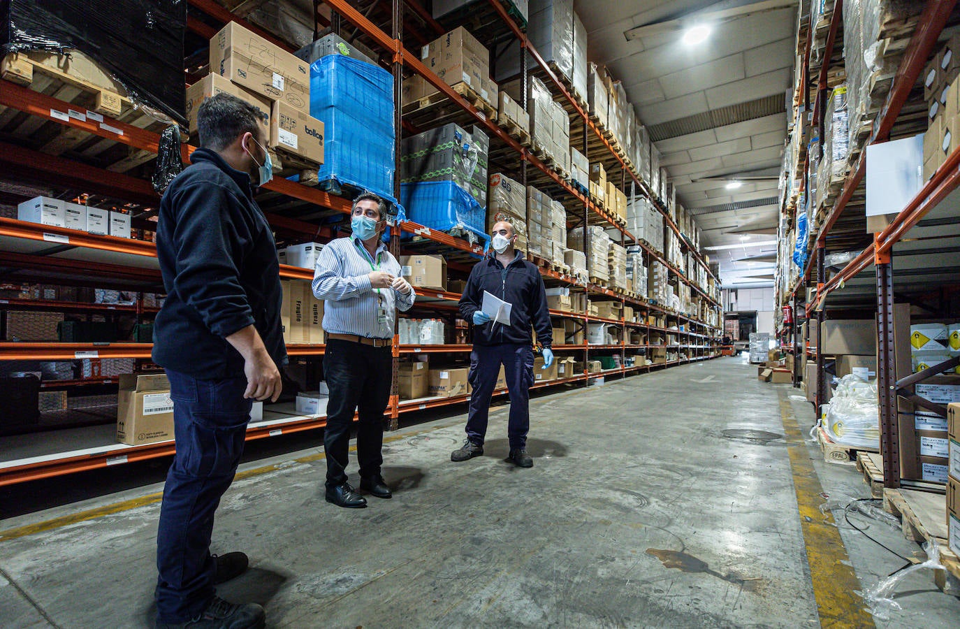 La Brigada Logística es una unidad del Ejército de Tierra que, en base a las seis agrupaciones con que cuenta, está apoyando, en la Operación Balmis