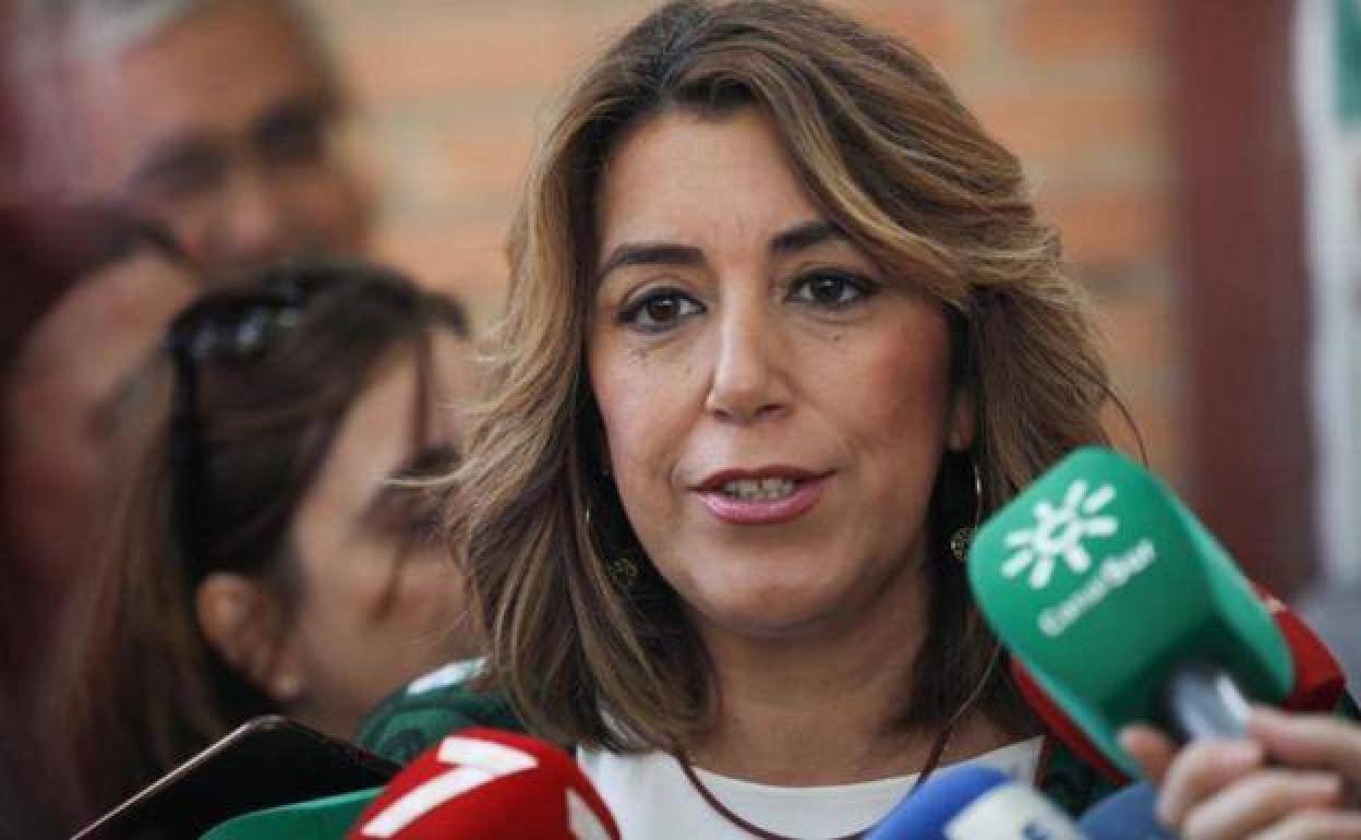 Susana Díaz apoya a Moreno en que la desescalada sea por comarcas, pero le pide rigor en las propuestas