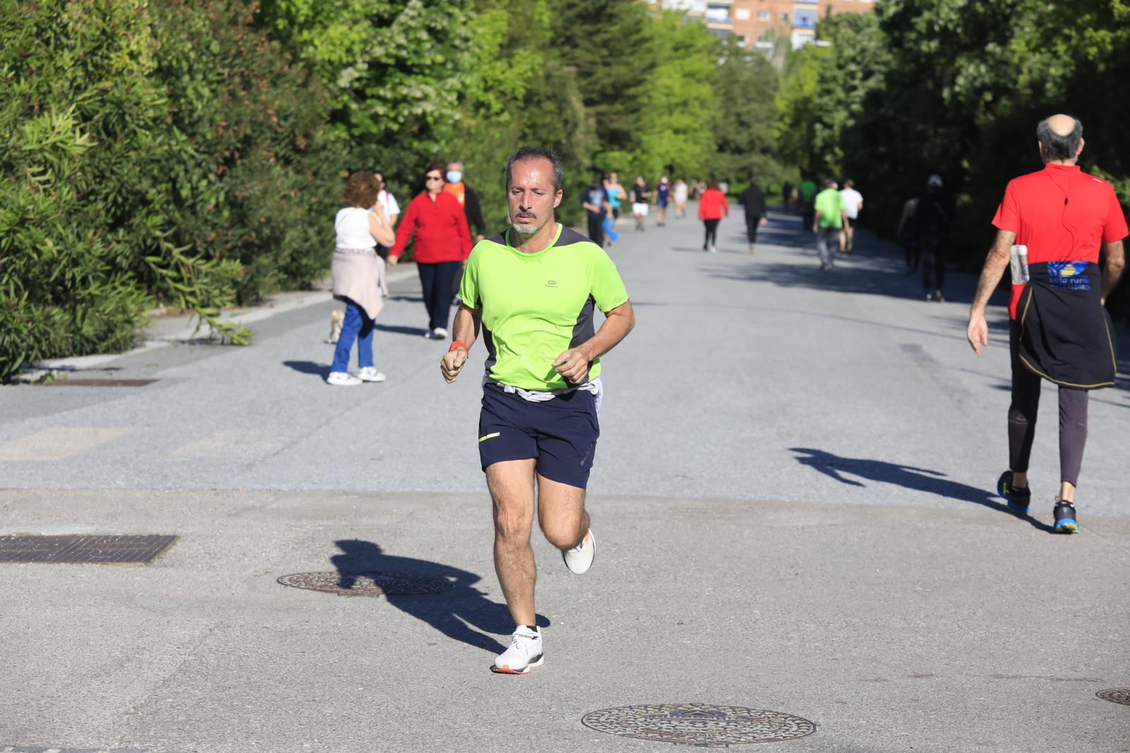 Este sábado ya se permite la actividad deportiva y se está dejando notar (y mucho) por toda la capital