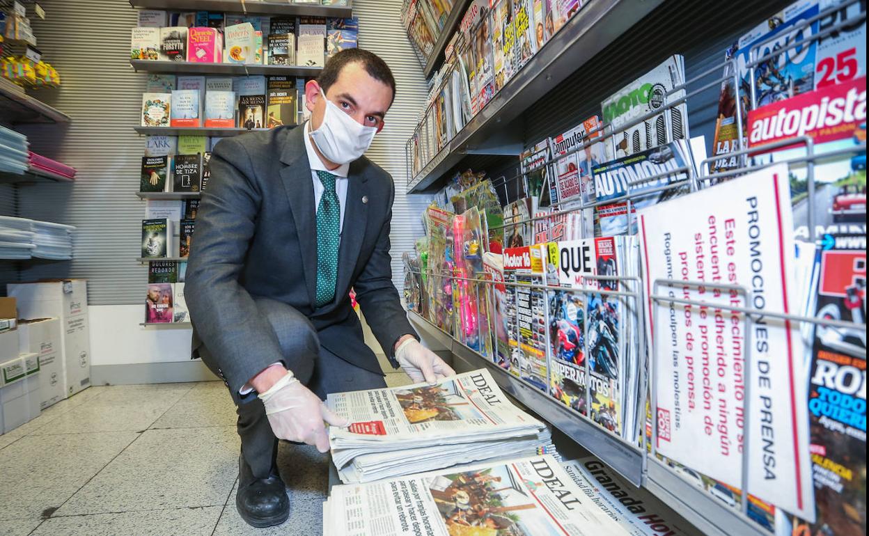 Alejandro Bueno, responsable de Supercor Paseo de la Bomba