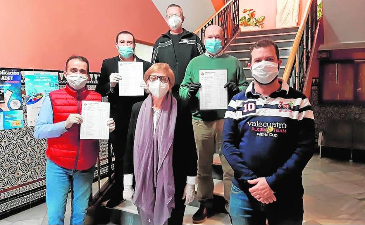 Solidaridad del deporte tosiriano con los más necesitados.