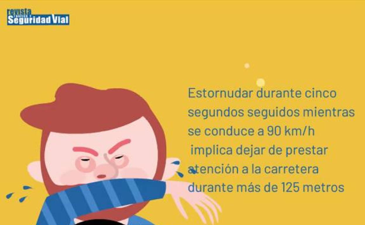 La DGT advierte sobre los efectos de la alergia en la conducción