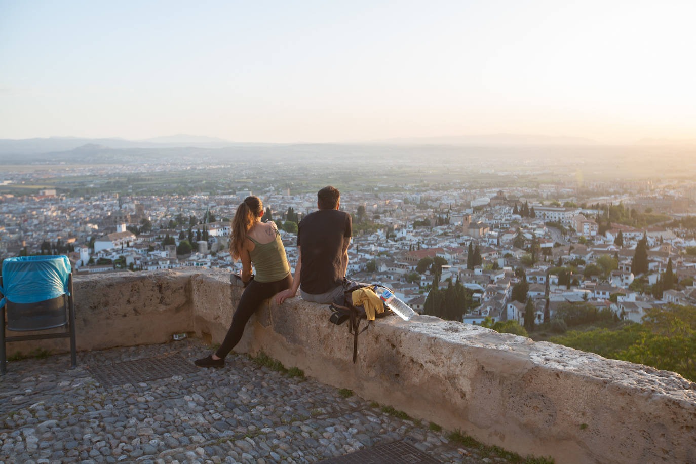 Fotos: El Albaicín, tras las ocho de la tarde