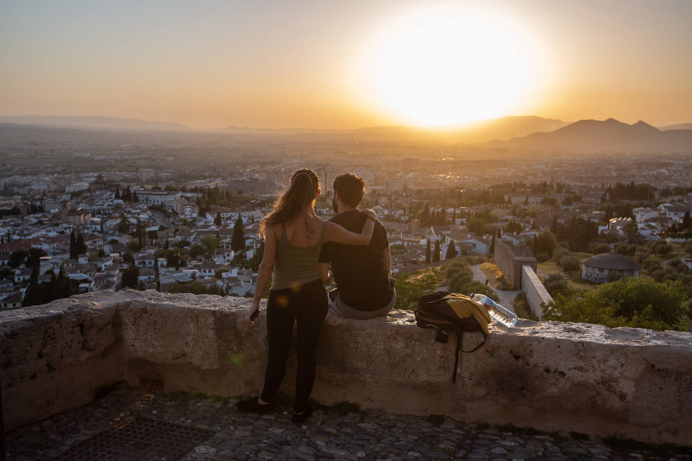 Fotos: El Albaicín, tras las ocho de la tarde