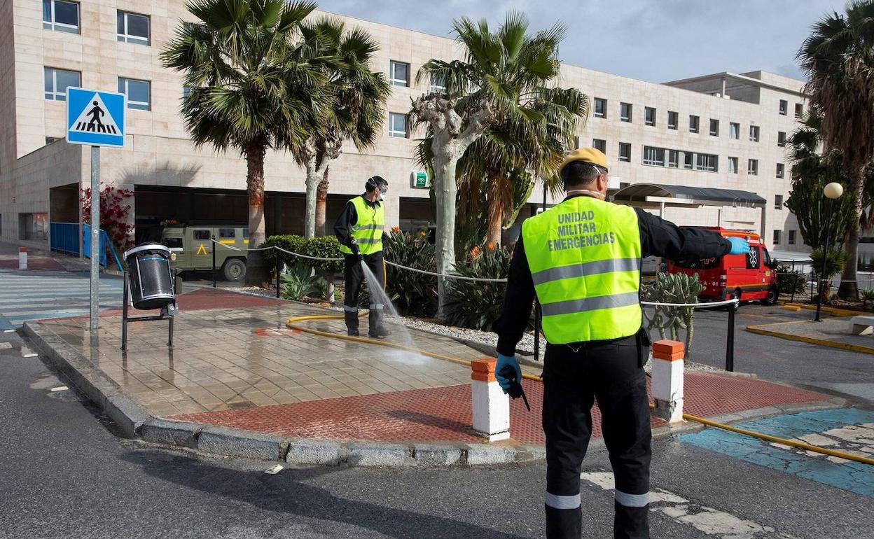 El hospital comarcal de Santa Anta, en Motril.