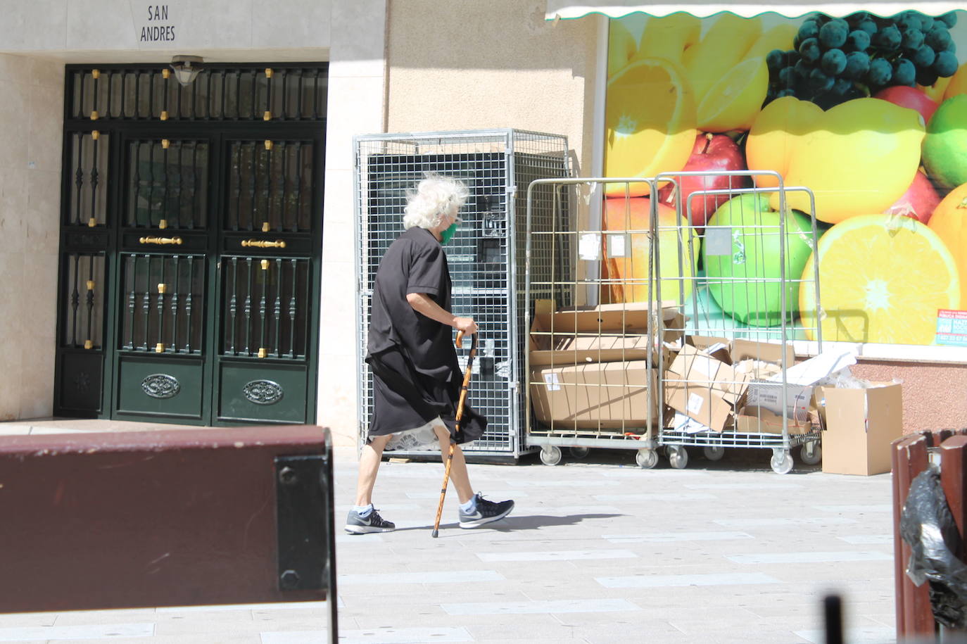La situación desconcierta a los vecinos, que siguen en fase 0