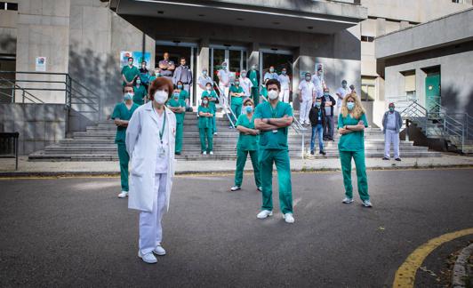 El equipo del Clínico.