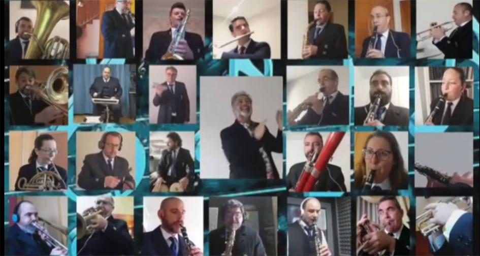 La Banda Municipal ha celebrado su quinto conciderto virtual. 