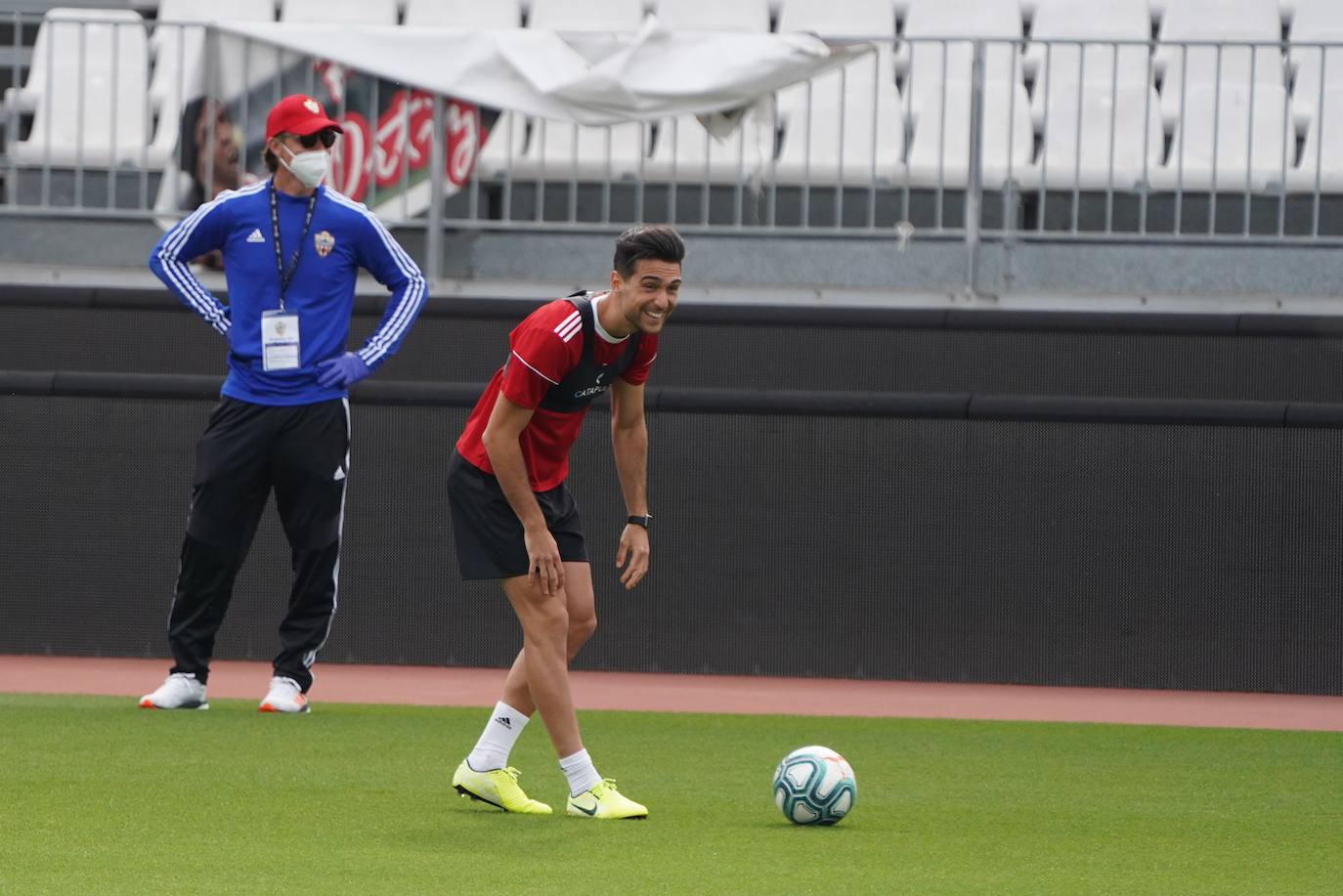Fotos: Finaliza la primera semana de entrenamientos de la UD Almería