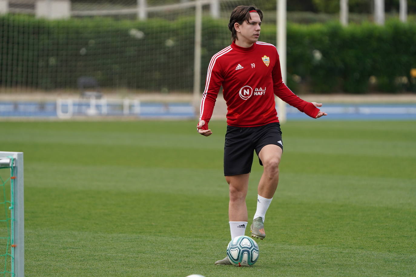 Fotos: Finaliza la primera semana de entrenamientos de la UD Almería
