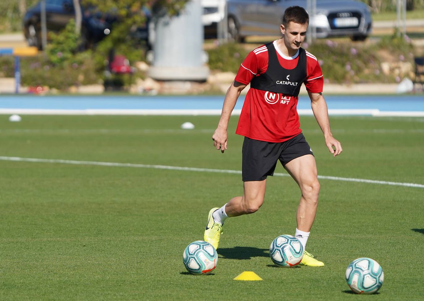 Fotos: La UD Almería comienza los entrenamientos en grupos