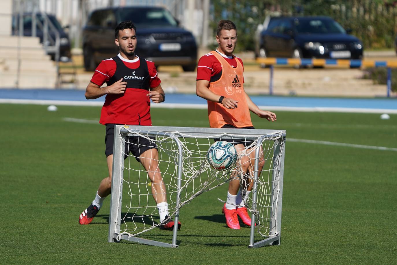 Fotos: La UD Almería comienza los entrenamientos en grupos