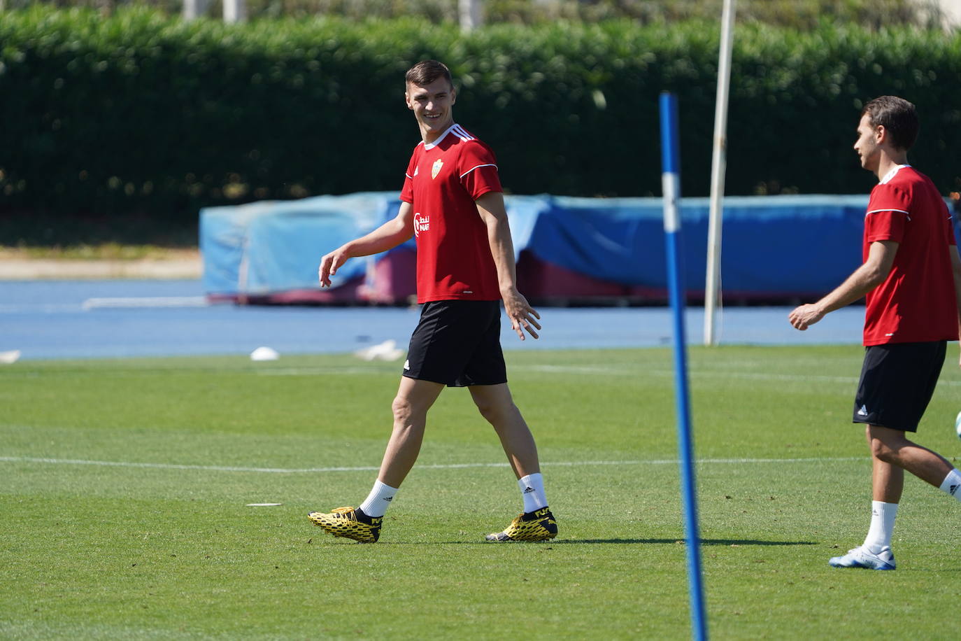 Fotos: La UD Almería continúa entrenando en dos grupos
