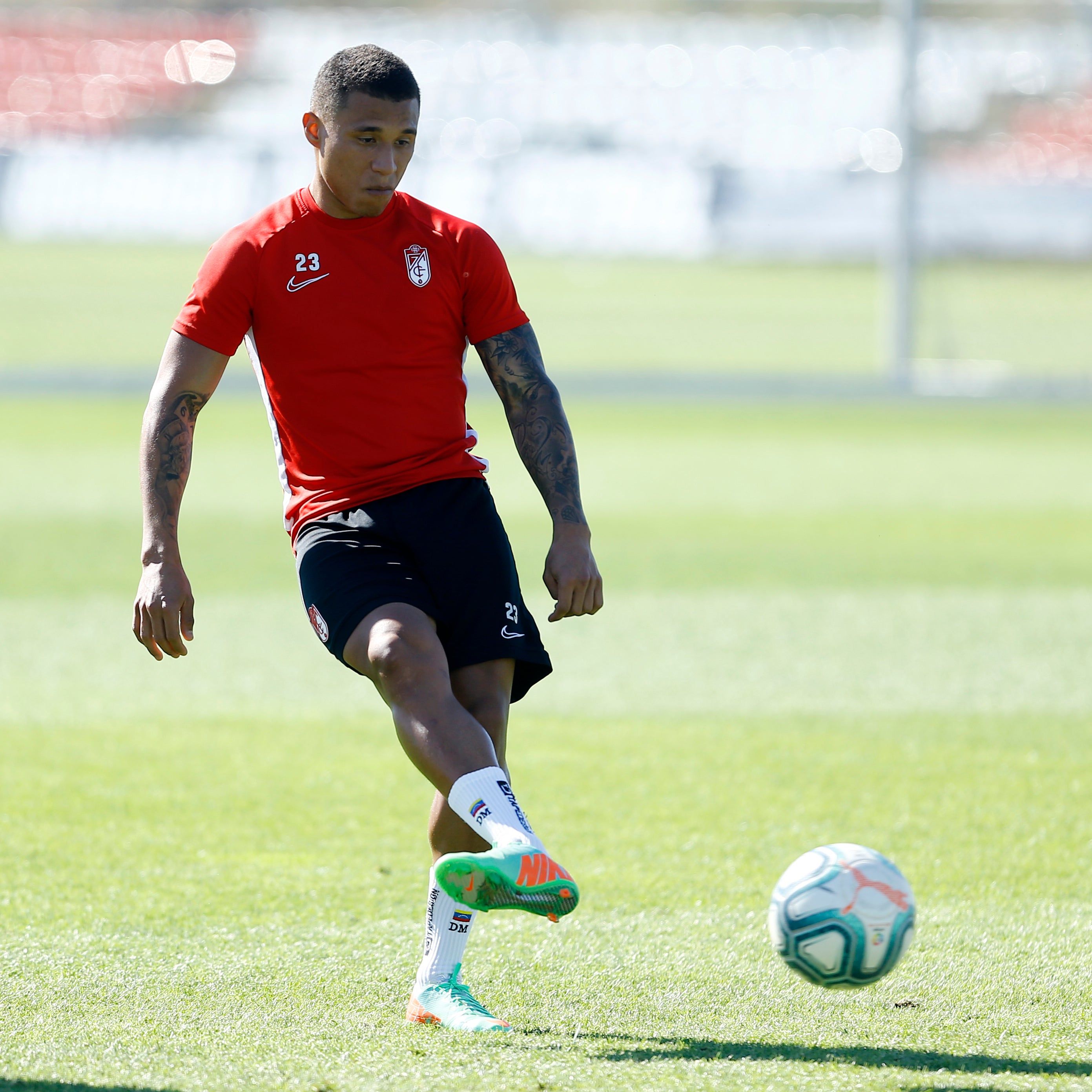Fotos: Así ha sido el entrenamiento del Granada este martes