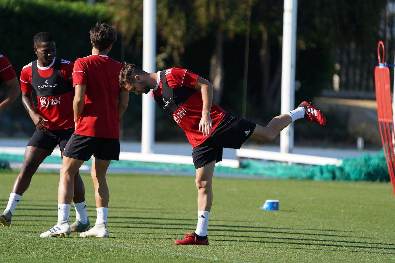 Fotos: La UD Almería entrena en sábado
