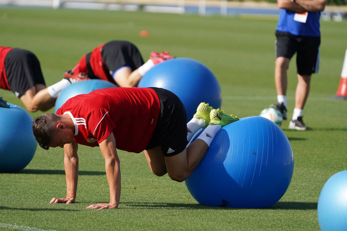 Fotos: UDA entrena hoy por partida doble