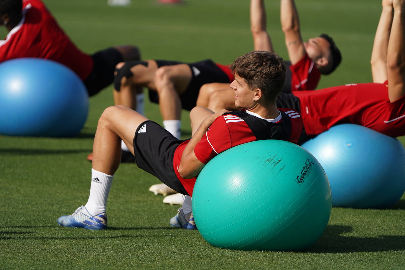 Fotos: UDA entrena hoy por partida doble