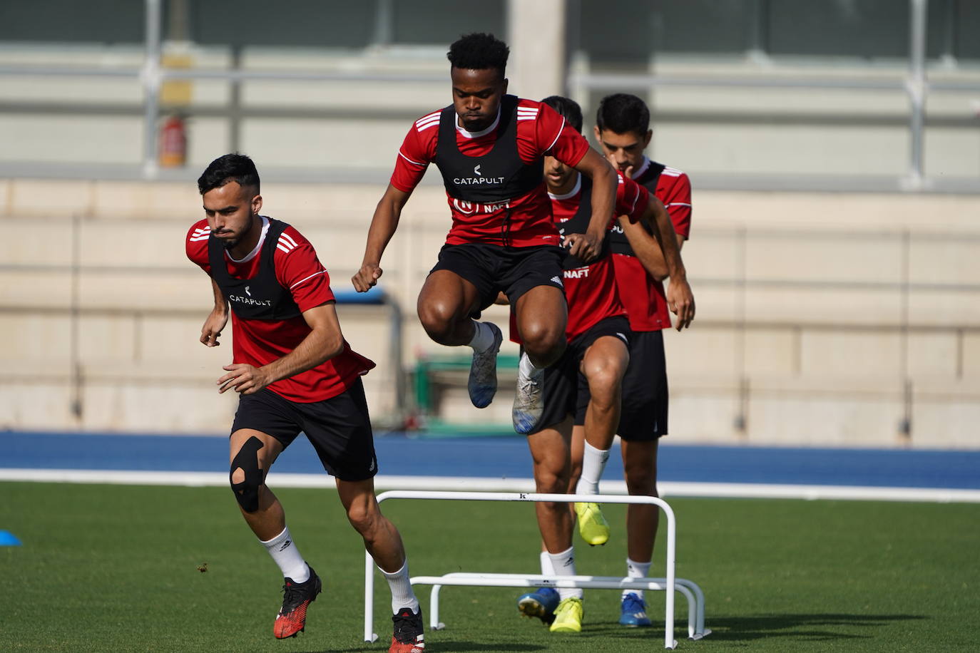 Fotos: UDA entrena hoy por partida doble