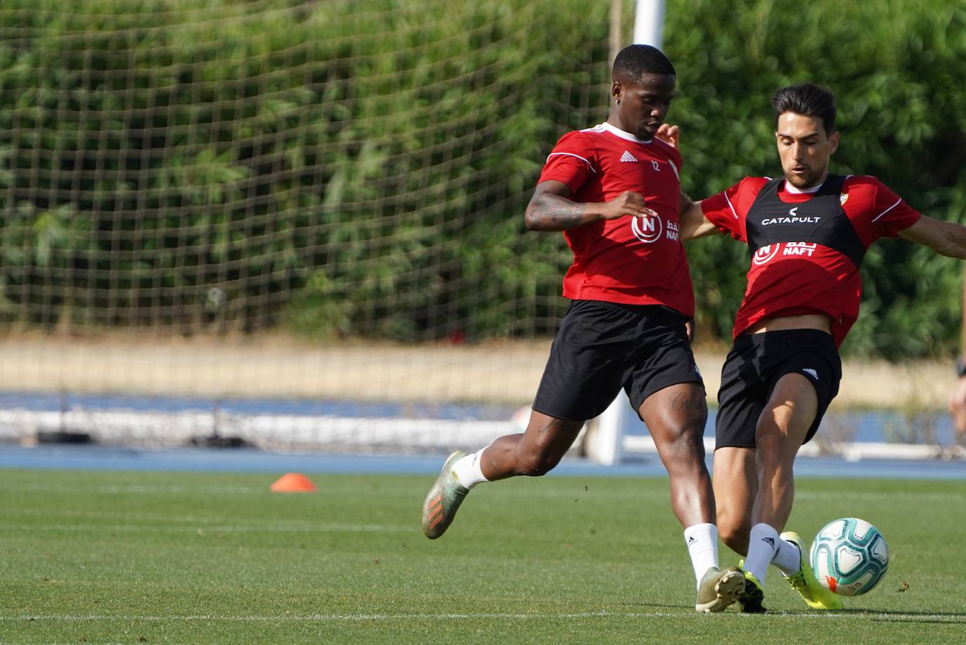 Fotos: UDA entrena hoy por partida doble