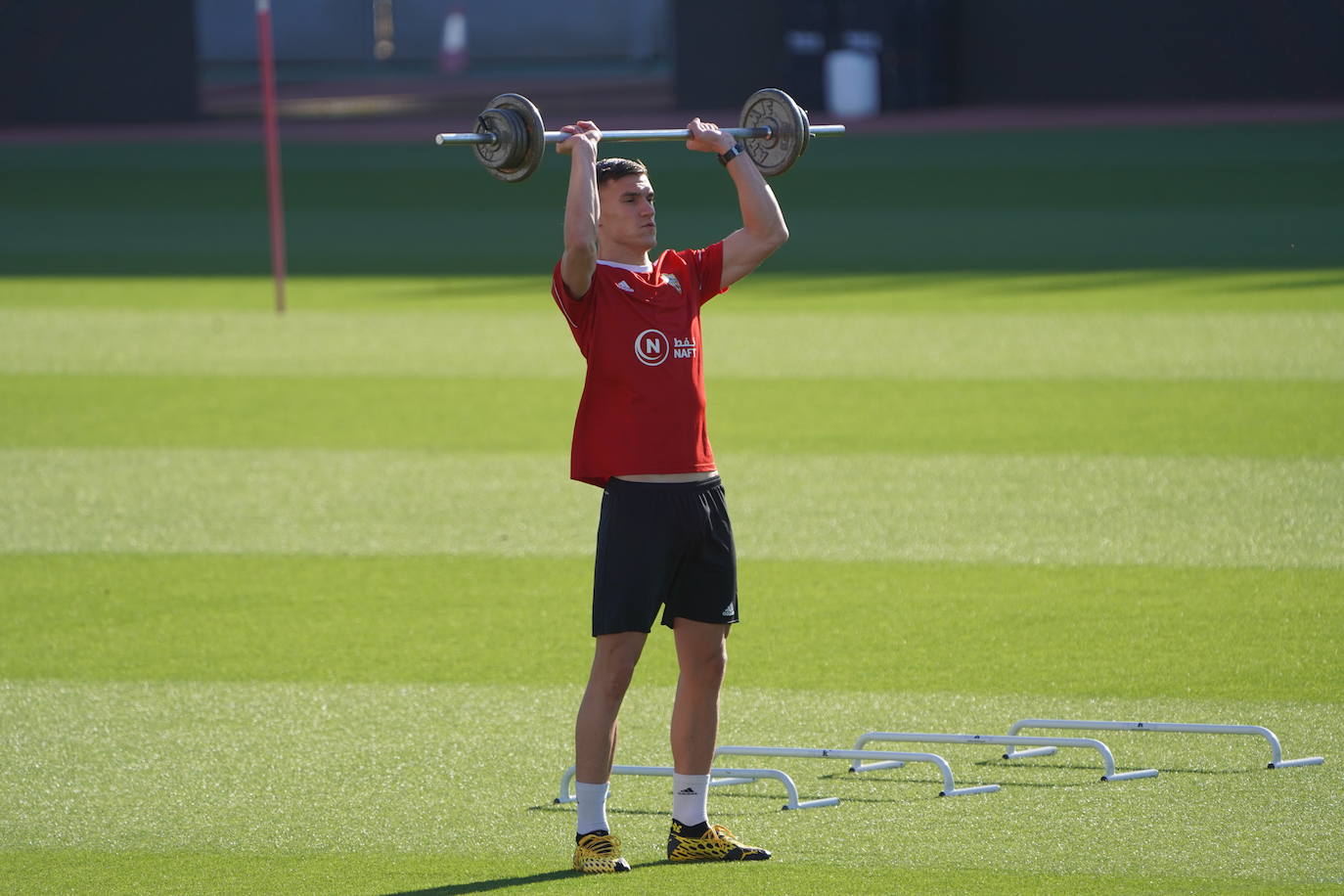 Nikola Maras está preparado para empezar a jugar cuanto antes. 