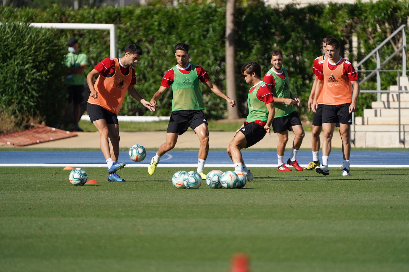 Fotos: El Almería completa su tercera semana de entrenamientos