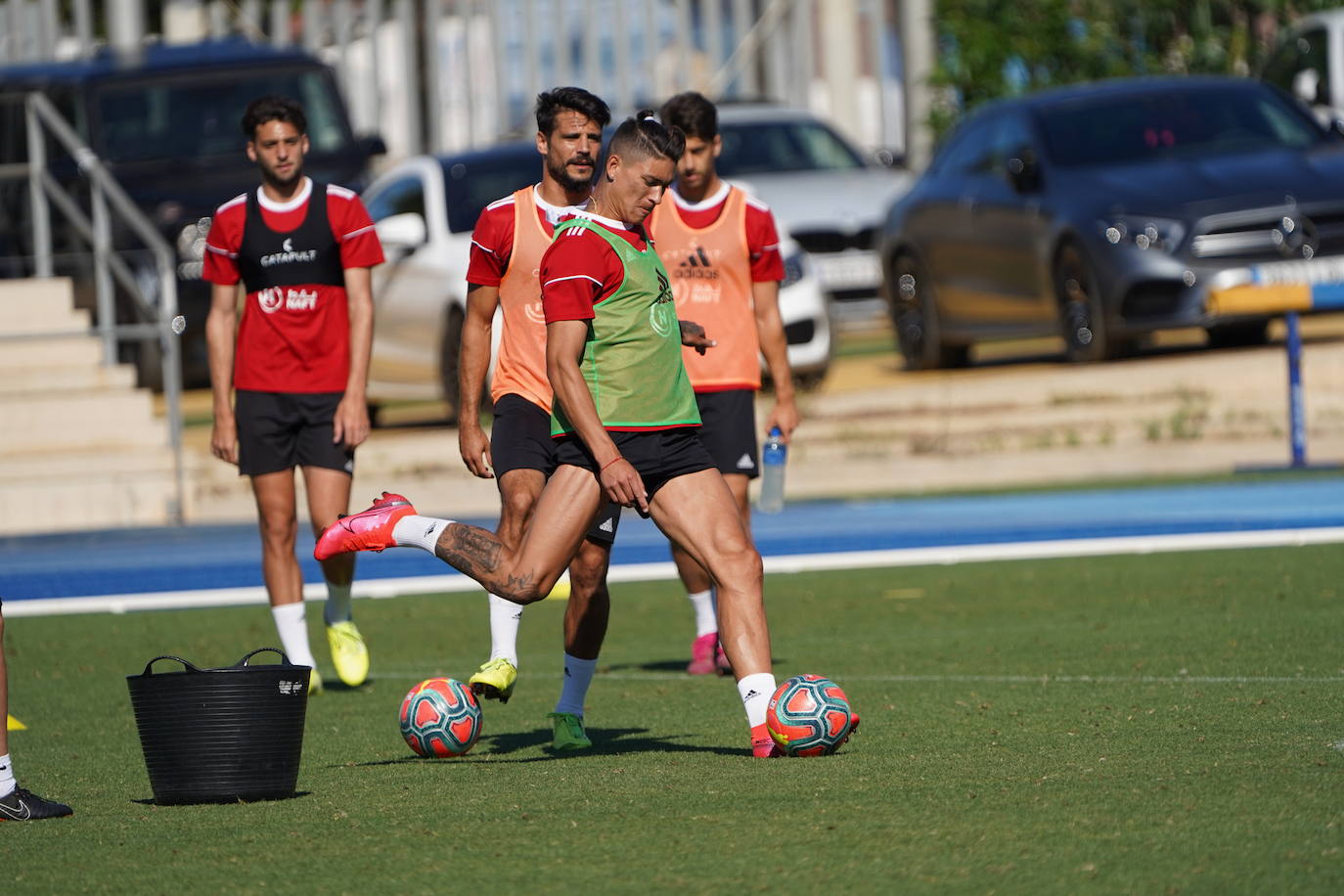 Fotos: El Almería completa su tercera semana de entrenamientos