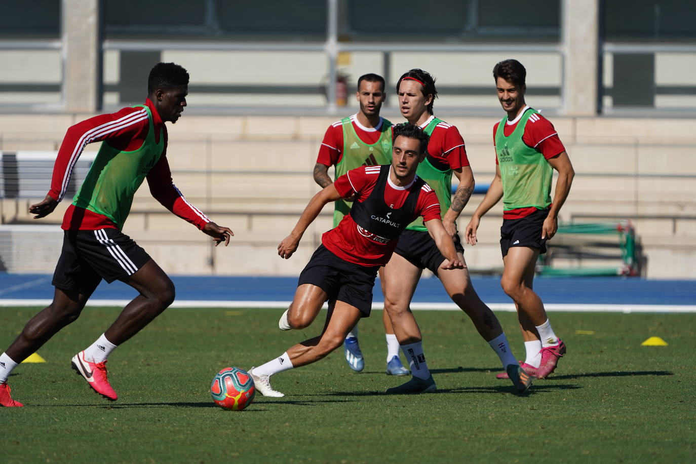 Fotos: El Almería completa su tercera semana de entrenamientos
