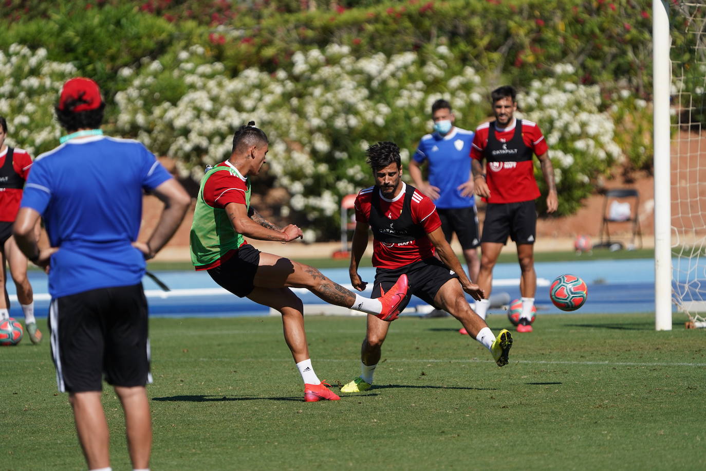 Fotos: El Almería completa su tercera semana de entrenamientos