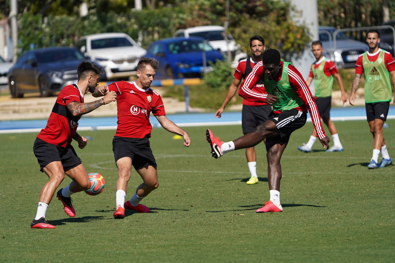 Fotos: El Almería completa su tercera semana de entrenamientos