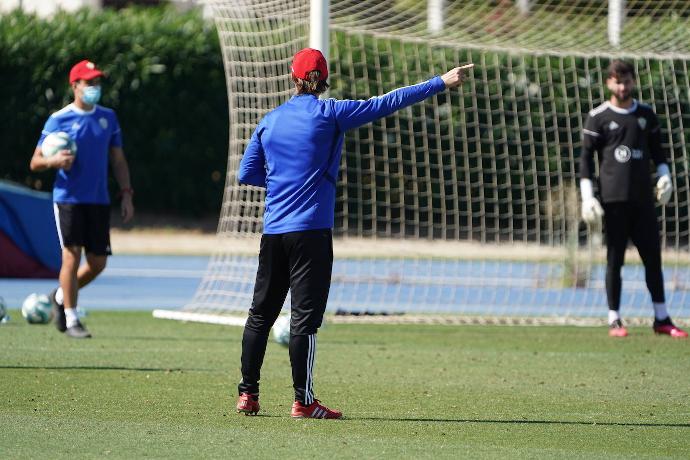 Fotos: El Almería completa su tercera semana de entrenamientos
