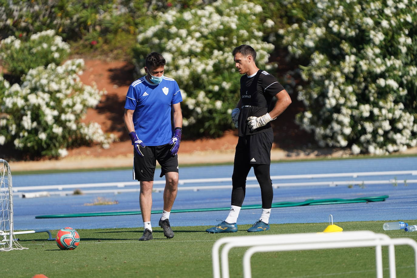 Fotos: El Almería completa su tercera semana de entrenamientos