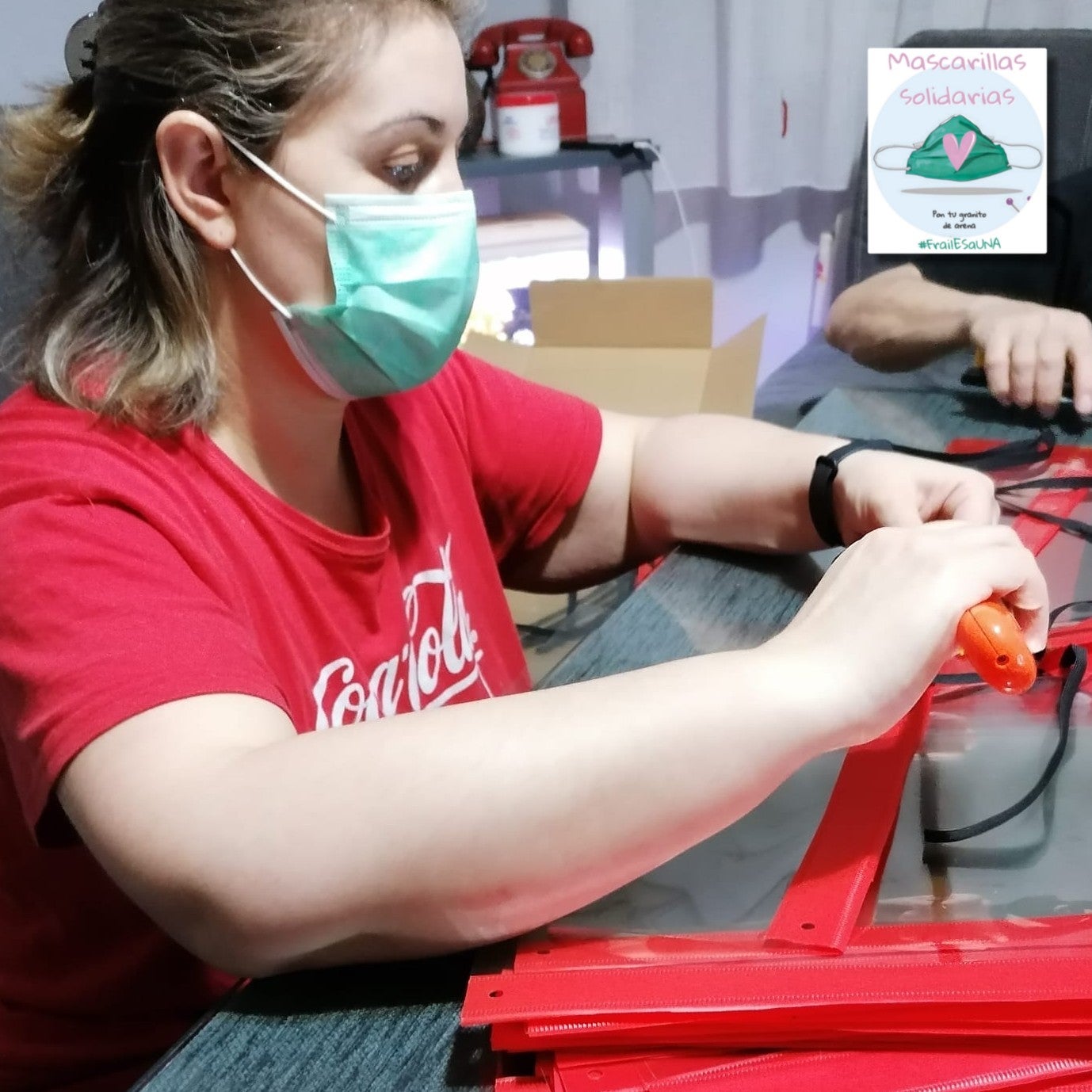 Cientos de mujeres de la provincia han aportado su granito para ayudar en la crisis sanitaria