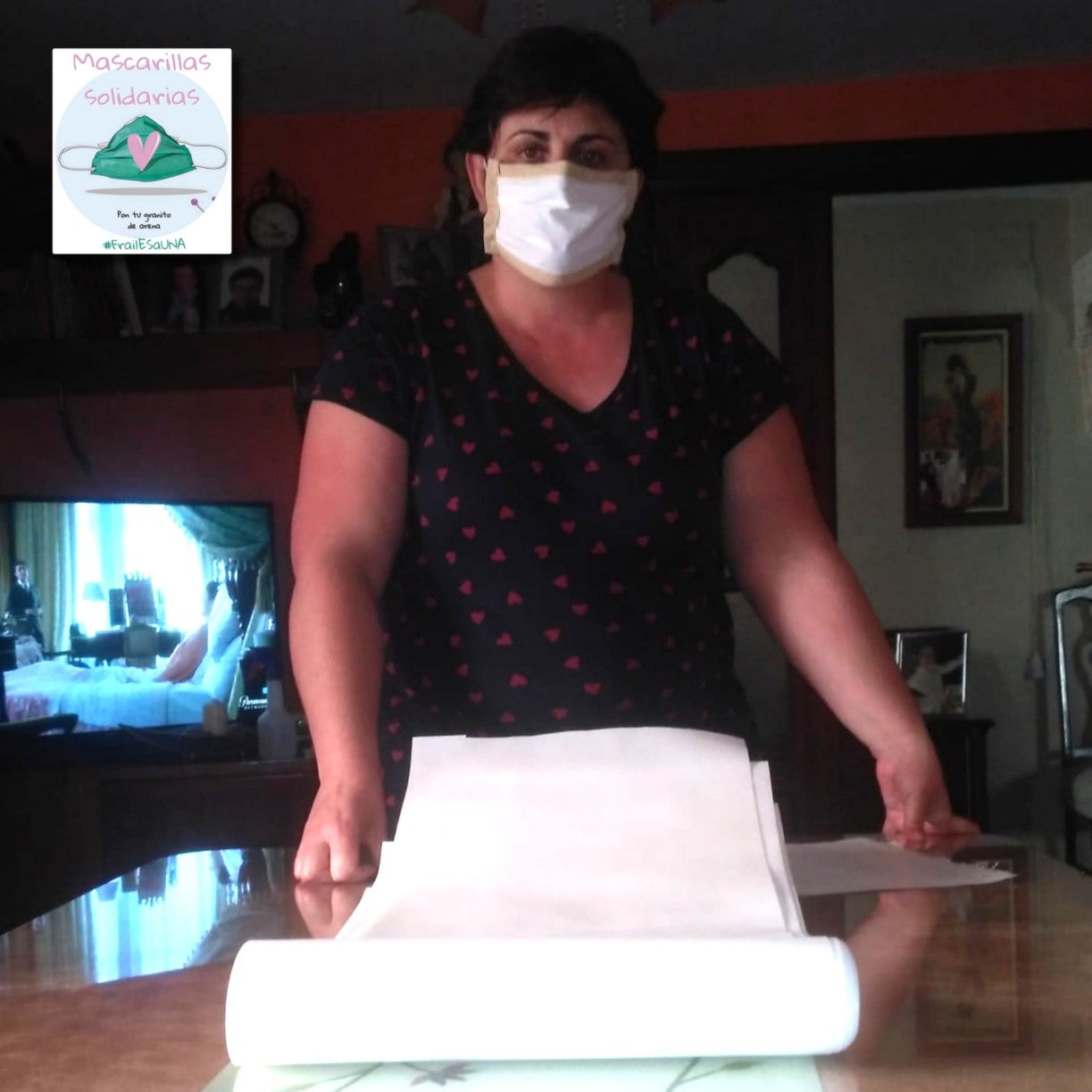 Cientos de mujeres de la provincia han aportado su granito para ayudar en la crisis sanitaria