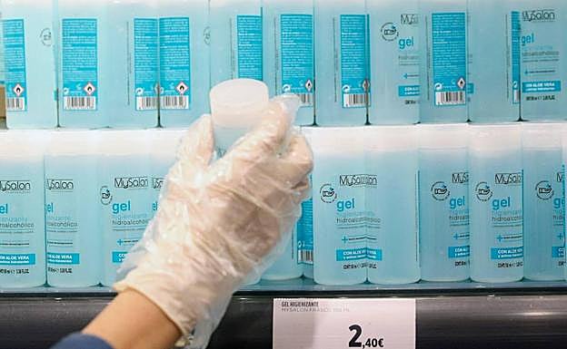 Los seis avisos de Sanidad para el uso de geles hidroalcohólicos