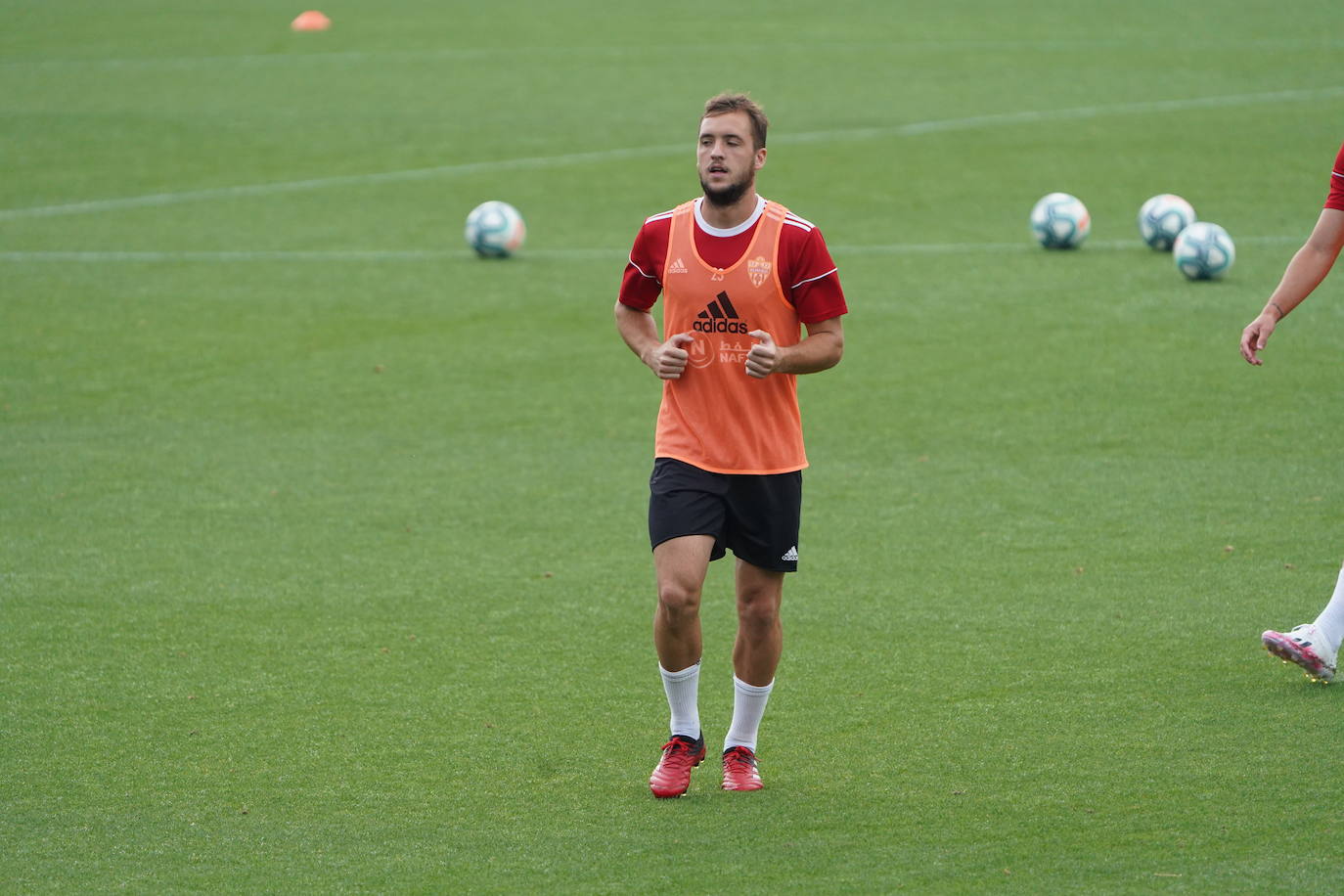 Fotos: El Almería juega un partidillo de entrenamiento