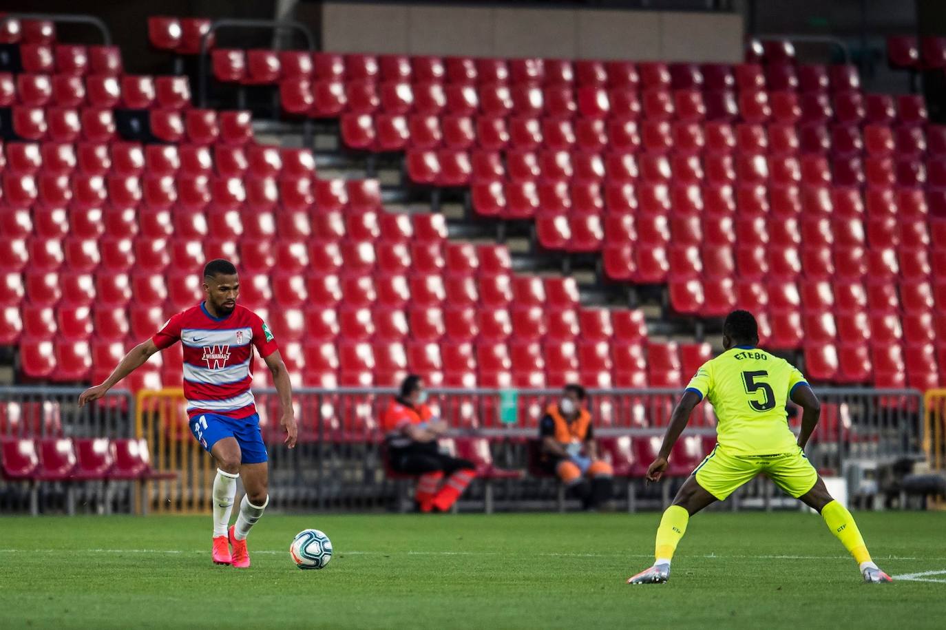 El conjunto rojiblanco ha vuelto a la competición este viernes, después de más de tres meses de parón a causa del coronavirus 